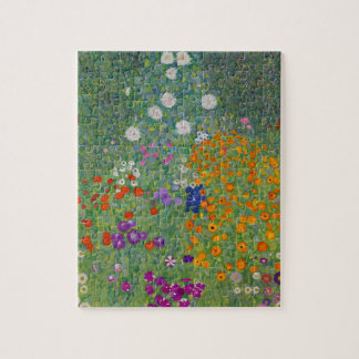 Flower Garden by Gustav Klimt Jigsaw Puzzle