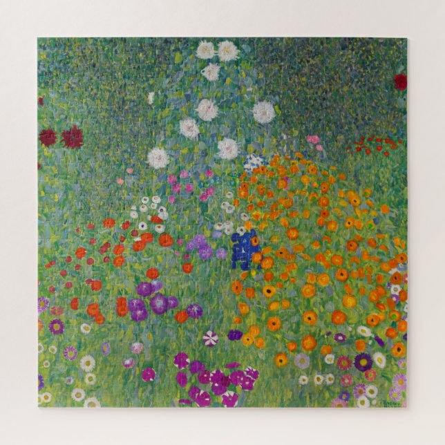 Flower Garden by Gustav Klimt Jigsaw Puzzle (Vertical)