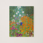 Flower Garden by Gustav Klimt Jigsaw Puzzle<br><div class="desc">Please visit my store for more interesting design and more colour choice.
=> zazzle.com/colorfulworld*</div>