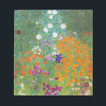 Flower Garden by Gustav Klimt Notepad<br><div class="desc">Please visit my store for more interesting design and more color choice => zazzle.com/colorfulworld*</div>