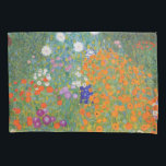 Flower Garden by Gustav Klimt Pillowcase<br><div class="desc">Beautiful colourful painting of a flower garden by Gustav Klimt. Amazing variations of colours and beautiful flowers fit just beautiful on many sorts of wonderful products and gift ideas.</div>