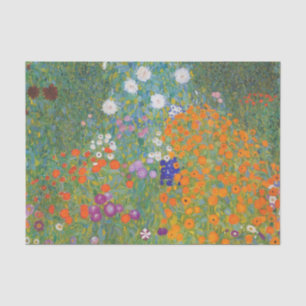 Flower Garden by Gustav Klimt Tissue Paper