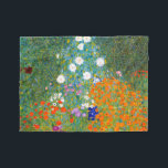 Flower Garden by Gustav Klimt Vintage Floral Fleece Blanket<br><div class="desc">Bauerngarten / Flower Garden / Cottage Garden vintage art painted in 1905 by Austrian Symbolist & Art Nouveau Artist Gustav Klimt (1862-1918)</div>