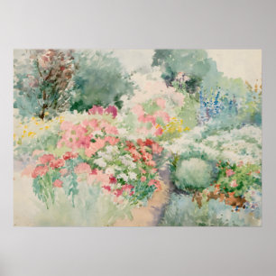 Flower Garden byTheodore Earl Butler Poster