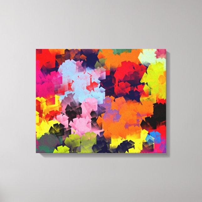 FLOWER GARDEN CANVAS PRINT (Front)