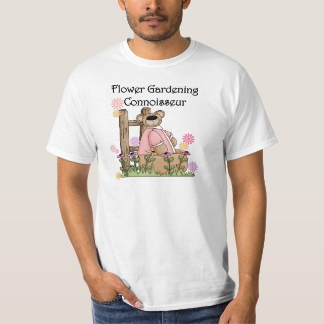 Flower Garden Connoisseur T shirts and Gifts (Front)
