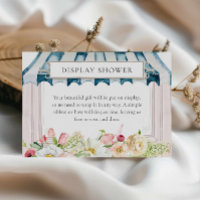 Flower Garden Display Shower