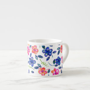 Flower Garden Espresso Cup