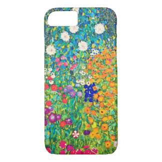 Flower Garden, Gustav Klimt iPhone 8/7 Case