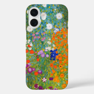 Flower Garden   Gustav Klimt iPhone 16 Case