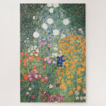 Flower Garden Gustav Klimt Jigsaw Puzzle<br><div class="desc">Flower Garden Gustav Klimt- vintage classic masterpiece artwork    - vintage classic masterpiece artwork -  - jigsaw puzzle game - different sizes available - from Ricaso</div>