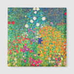 Flower Garden, Gustav Klimt Magnet<br><div class="desc">Gustav Klimt (July 14, 1862 – February 6, 1918) was an Austrian symbolist painter and one of the most prominent members of the Vienna Secession movement. Klimt is noted for his paintings, murals, sketches, and other objets d'art. In addition to his figurative works, which include allegories and portraits, he painted...</div>