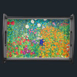 Flower Garden, Gustav Klimt Serving Tray<br><div class="desc">Gustav Klimt (July 14, 1862 – February 6, 1918) was an Austrian symbolist painter and one of the most prominent members of the Vienna Secession movement. Klimt is noted for his paintings, murals, sketches, and other objets d'art. In addition to his figurative works, which include allegories and portraits, he painted...</div>