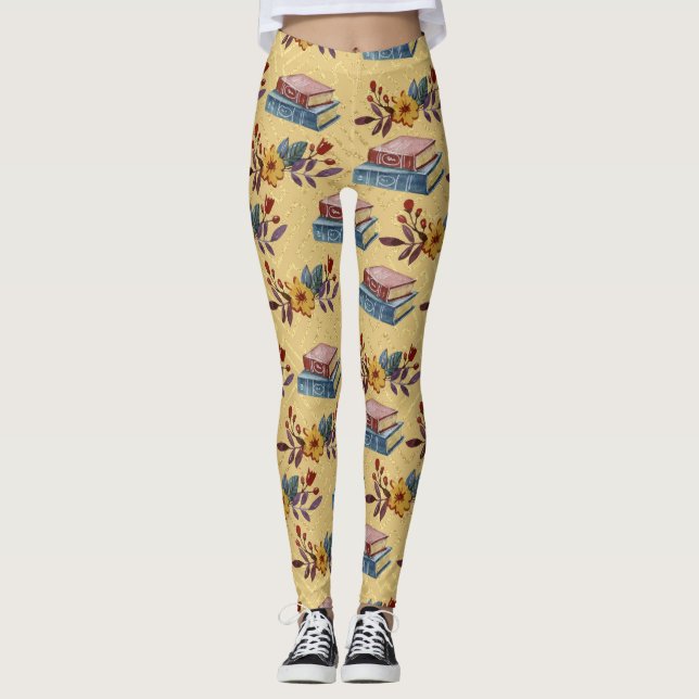 Flower Garden Ideas Leggings (Front)