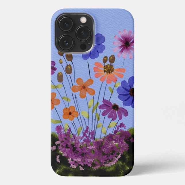 Flower garden iPhone case (Back)