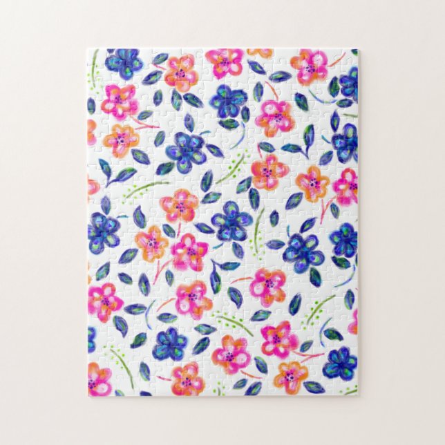 Flower Garden Jigsaw Puzzle (Vertical)