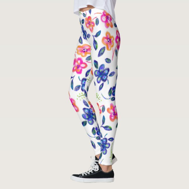 Flower Garden Leggings (Left)