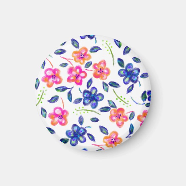 Flower Garden Magnet (Front)