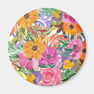 Flower Garden Magnet