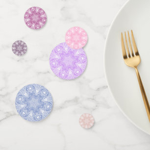 Flower Garden Mandala Confetti
