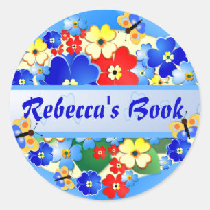 Flower Garden ~ Name Sticker