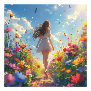 Flower Garden Photo Print