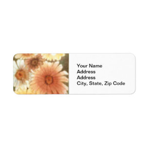 Flower Garden Return Address Label