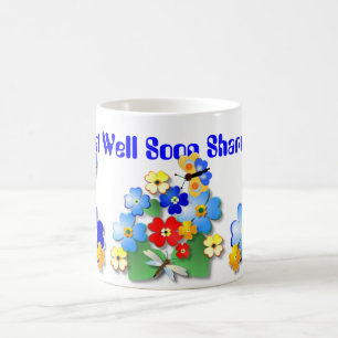 Flower Garden ~ Ringer Mug