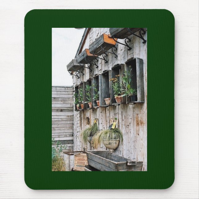 FLOWER GARDEN SHACK MOUSEPAD (Front)