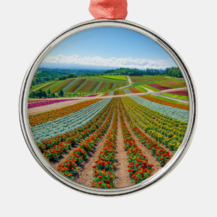 Flower Garden Shikisai No Oka Flower Farm Metal Ornament