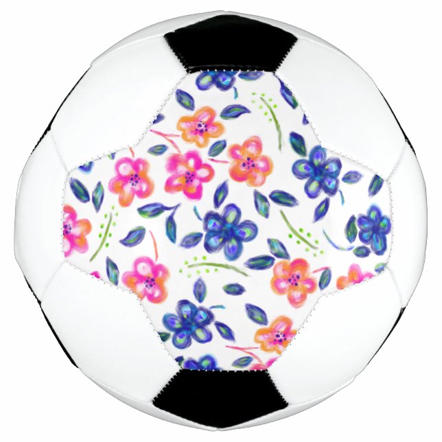 Flower Garden Soccer Ball (Front)