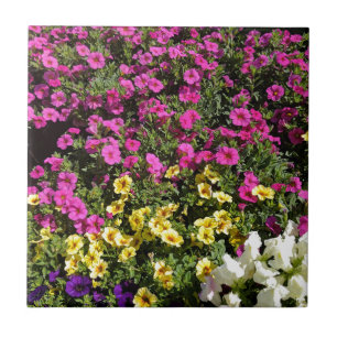 Flower-garden Tile