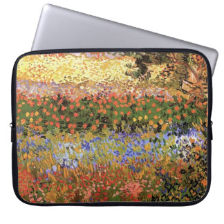 Flower Garden,Vincent van Gogh. Laptop Sleeve