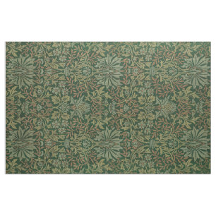 Flower Garden Vintage Ornament Illustration Fabric