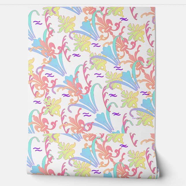 Flower Garden Wallpaper (Unrolling)