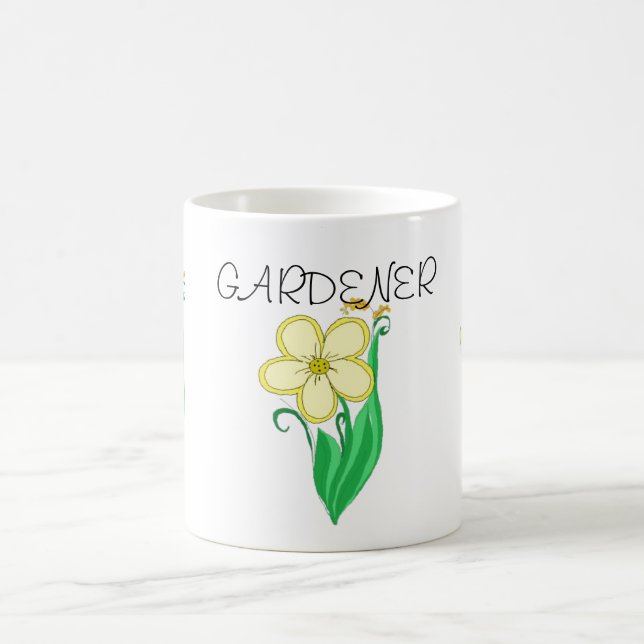 Flower Gardener Coffee Mug (Center)