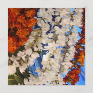 Flower Garlands India Invitation
