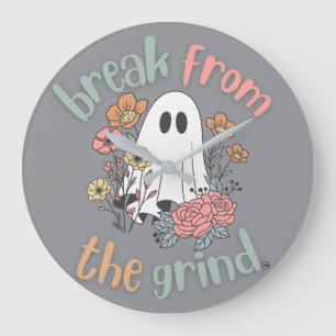 Flower Ghost BFTG Clock