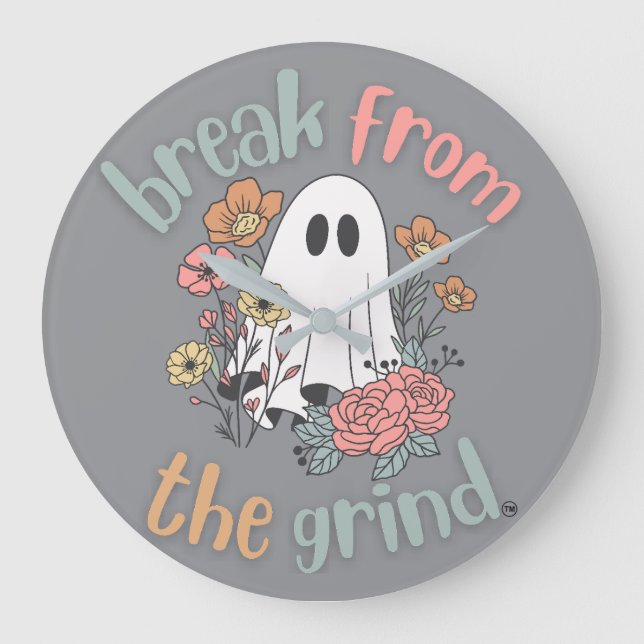 Flower Ghost BFTG Clock (Front)