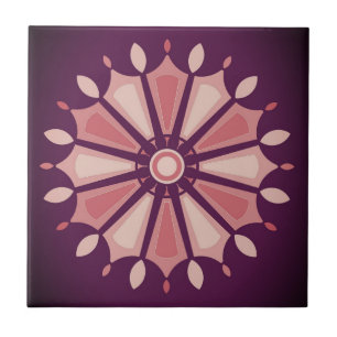 FLOWER GIFT FOR MOM DAUGHTER SISTER FRIEND TEACHER CERAMIC TILE