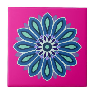 FLOWER GIFT FOR MOM DAUGHTER SISTER FRIEND TEACHER CERAMIC TILE