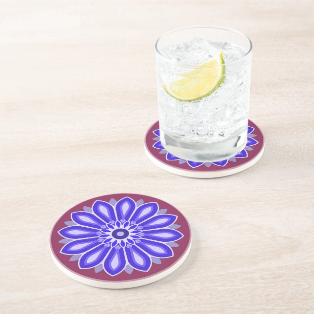 FLOWER GIFT FOR MOM DAUGHTER SISTER FRIEND TEACHER COASTER (Side)