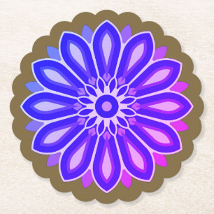 FLOWER GIFT FOR MOM DAUGHTER SISTER FRIEND TEACHER PAPER COASTER