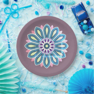 FLOWER GIFT FOR MOM DAUGHTER SISTER FRIEND TEACHER PAPER PLATE