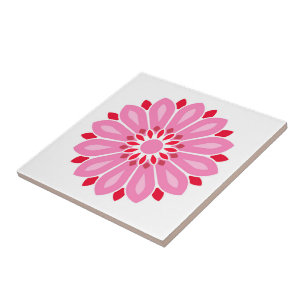 FLOWER GIFT HUSBAND WIFE BOYFRIEND FRIEND CERAMIC TILE