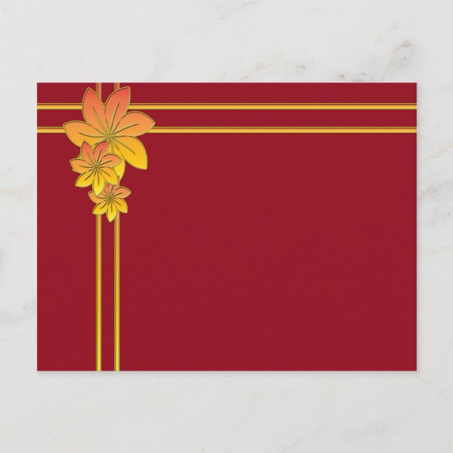 Flower Gift Postcard (Front)