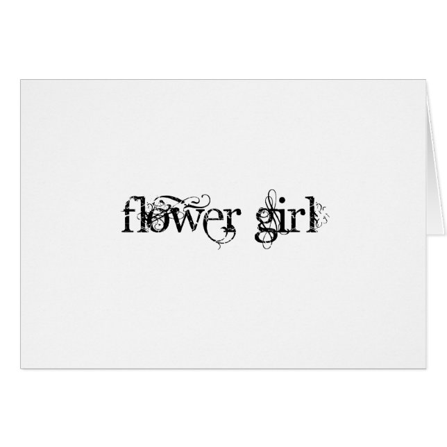 Flower Girl (Front Horizontal)