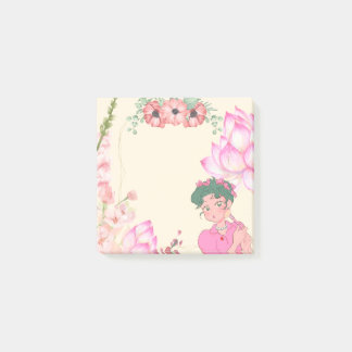 Flower Girl 5 Sticky Notes