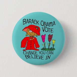 FLOWER GIRL 6 CM ROUND BADGE