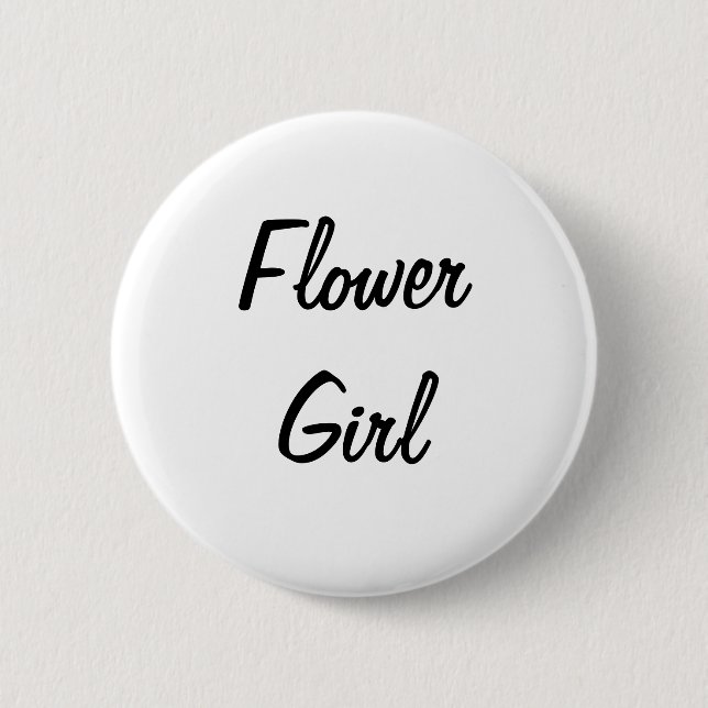 Flower Girl Badge (Front)